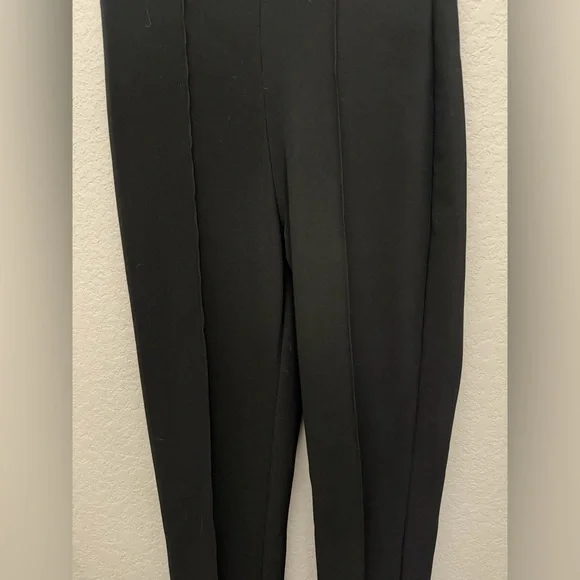 Zara Slim Front Slit Pants Size S Quiet Luxury Office Siren - Picture 4 of 8